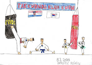 taekwondo kwon umjetnost